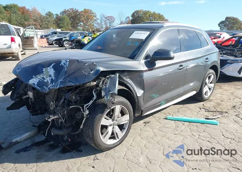 2018 Audi Q5 2.0T Premium/2.0T Tech Premium из США, поврежденный, VIN WA1BNAFY0J2143771